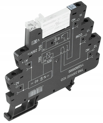 RELÉ TRS 120VUC 1CO WEIDMÜLLER [1122810000]