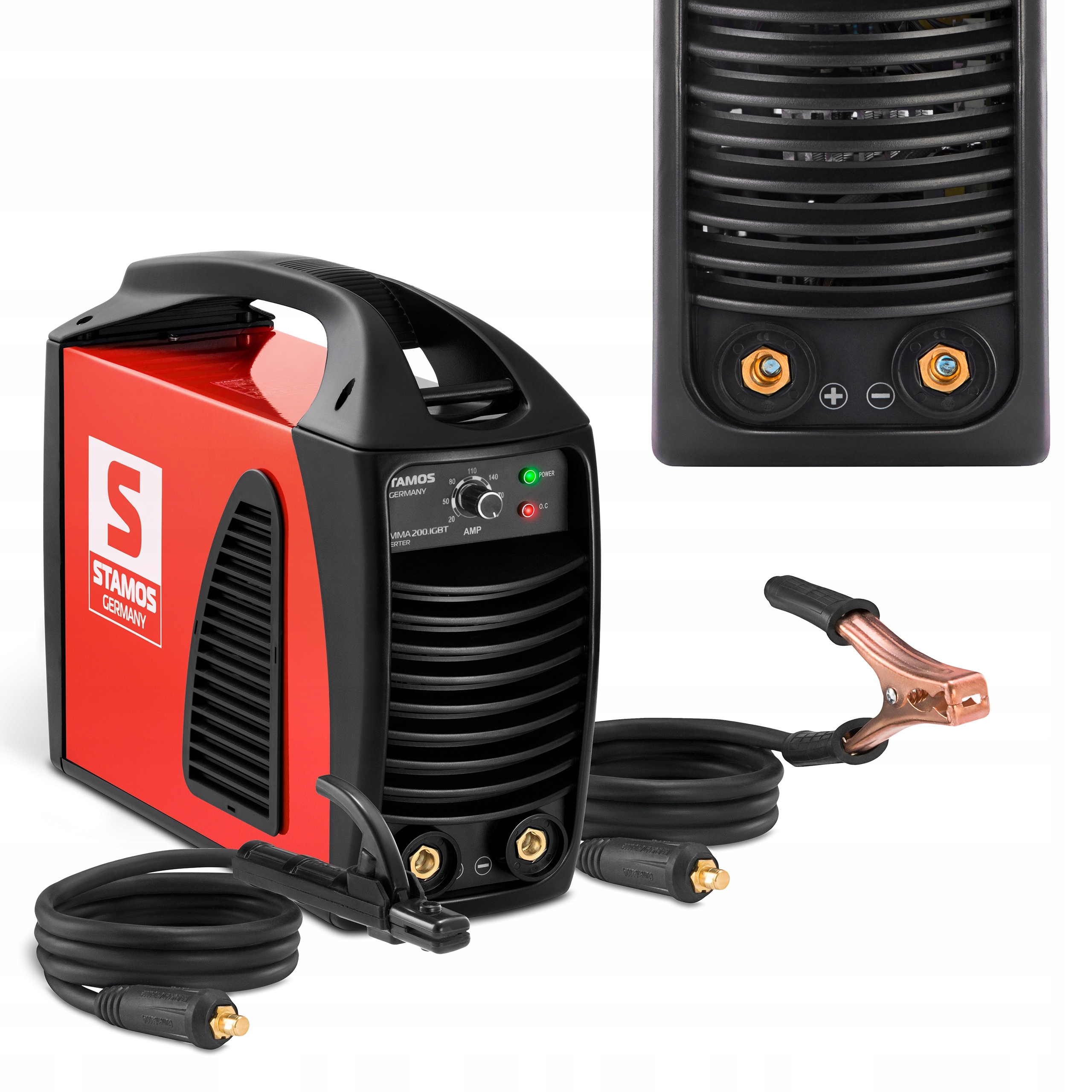 PRENOSNÝ ZVÁRAČ MMA 200 A INVERTER + PRÍSLUŠENSTVO