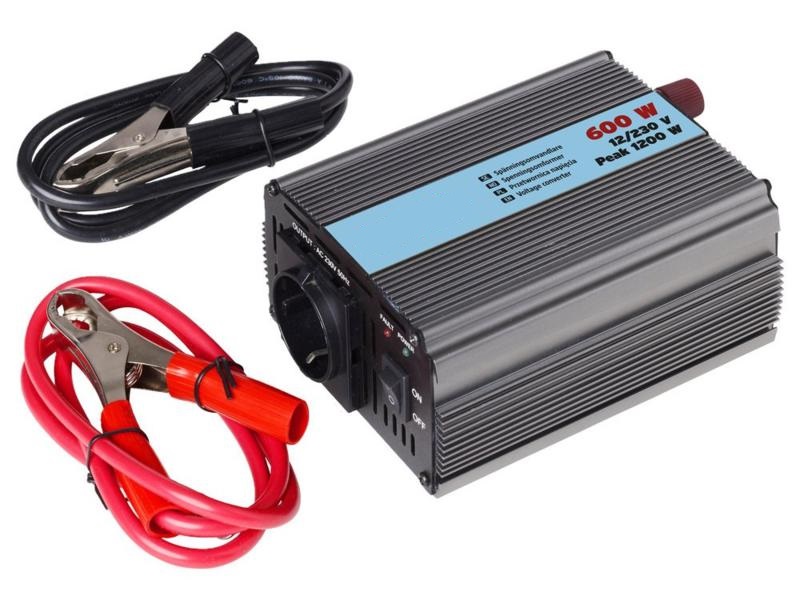 NAPÁJACÍ PREVODNÍK 12V 230V 600 / 1200W