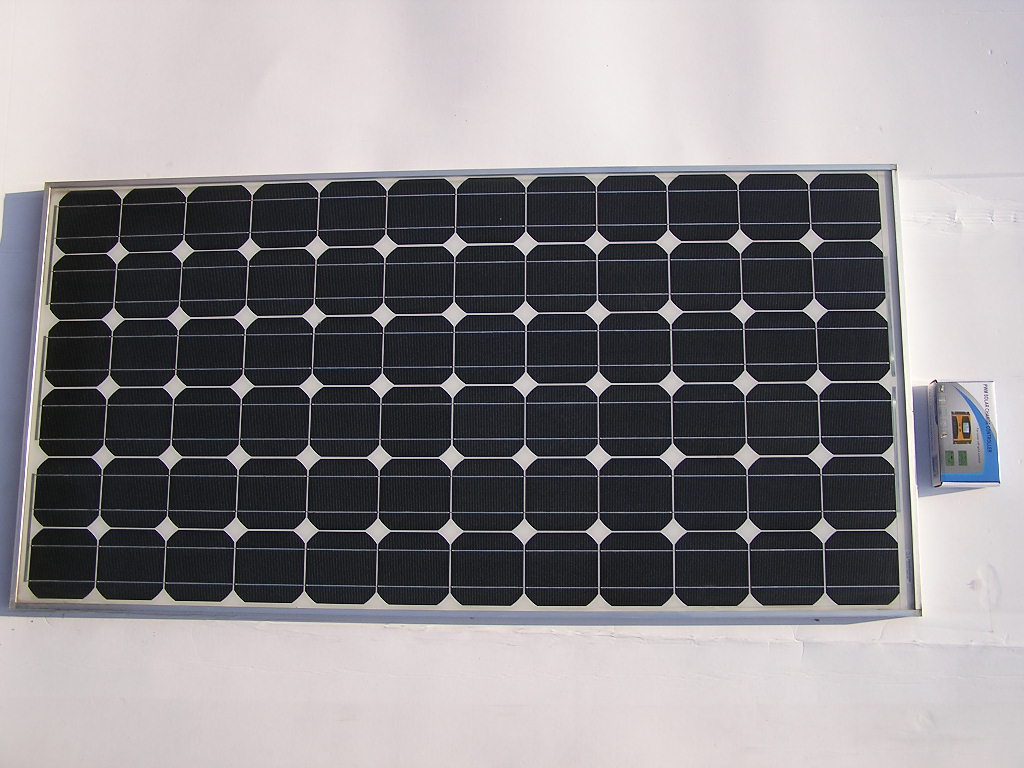 PV SET KEMPER OGNIWO 180W + LCD REGULÁTOR 12V