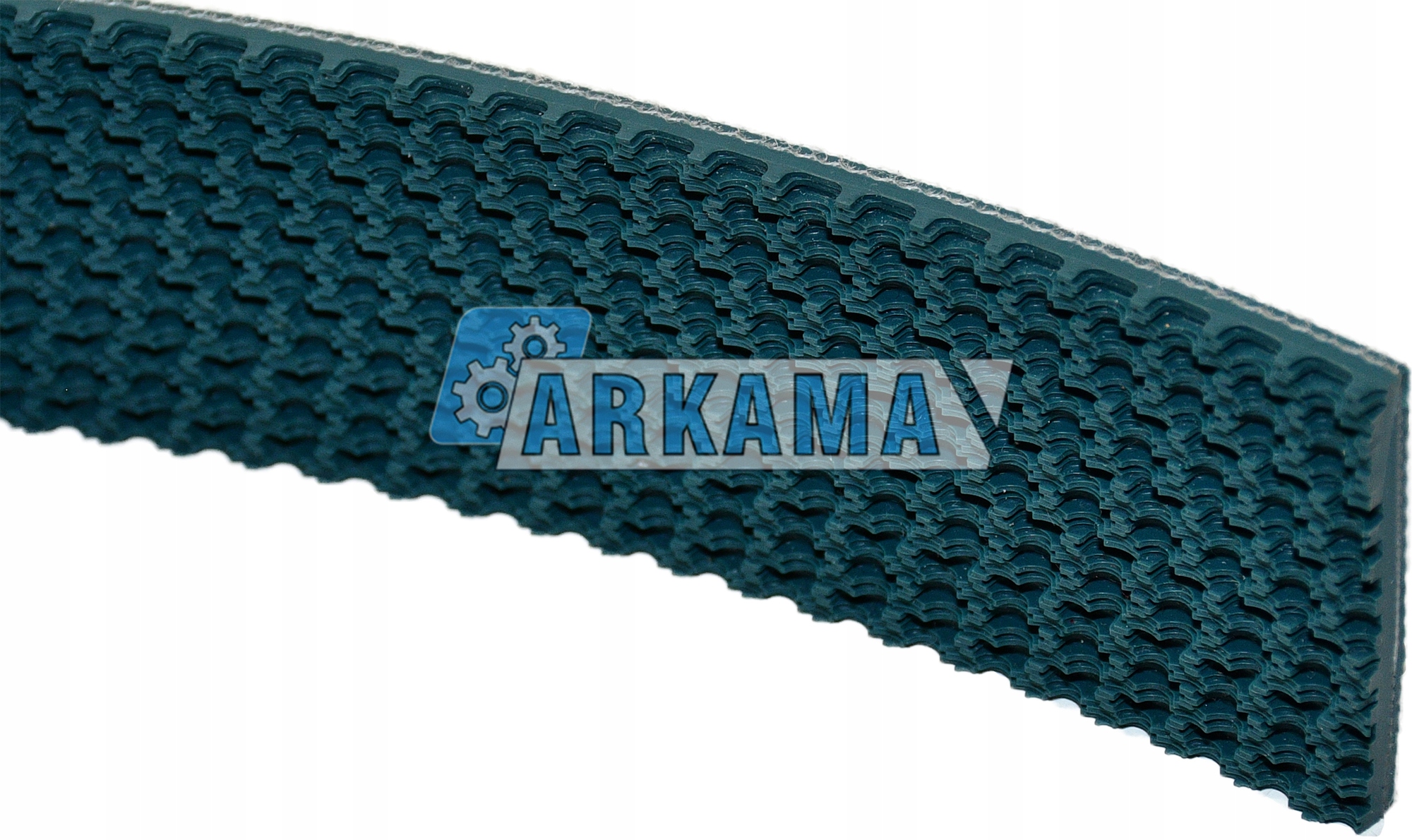 PVC dopravný pás Supergrip 5,3 mm benzínový zelený dopravník