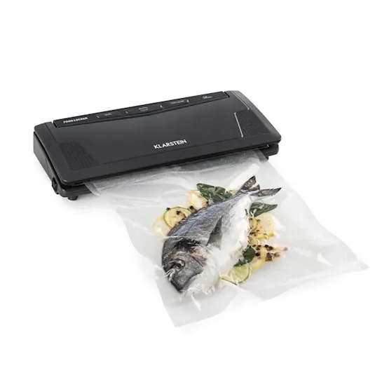 Tenký vákuový baliaci stroj Klarstein Foodlocker slim 130 W.