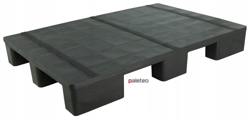 Plná protišmyková plastová paleta 120x80cm