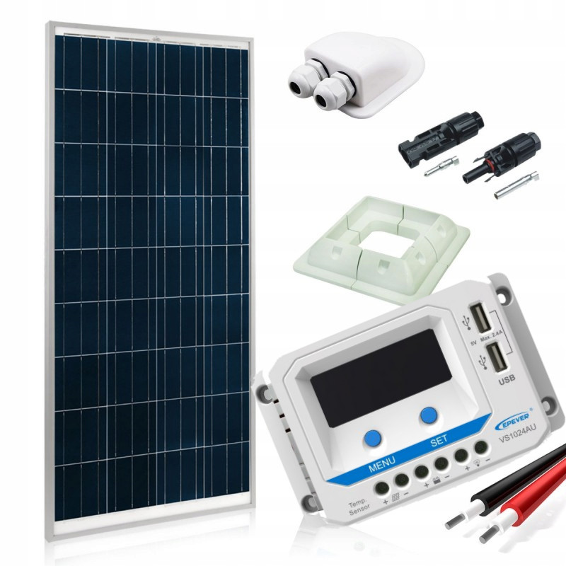 Batéria pre solárny solárny panel, 140 W, táborník