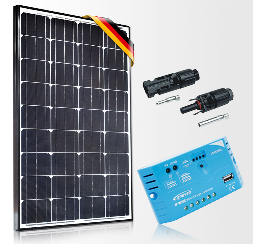 Solárny panel 100W solárna batéria s regulátorom 10A
