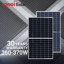 Bifaciálny fotovoltaický panel Longi Solar 370 Nové