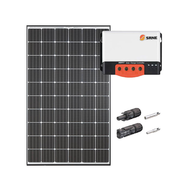 280W solárny panel s 30A MPPT regulátorom