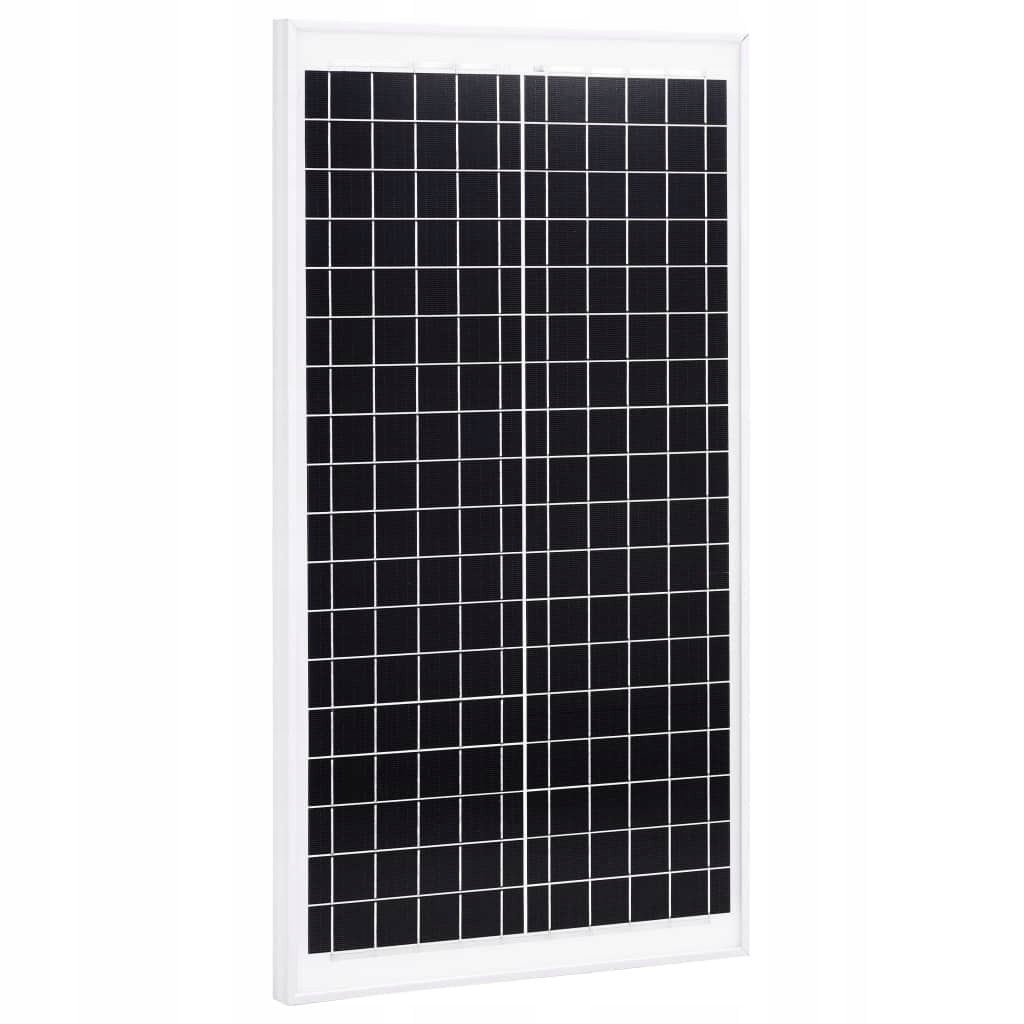 Solárny panel, 30 W, hliník a bezpečnostné sklo