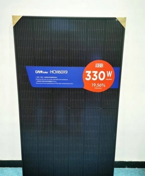 330 W FULL BLACK DAH-solárne fotovoltaické panely