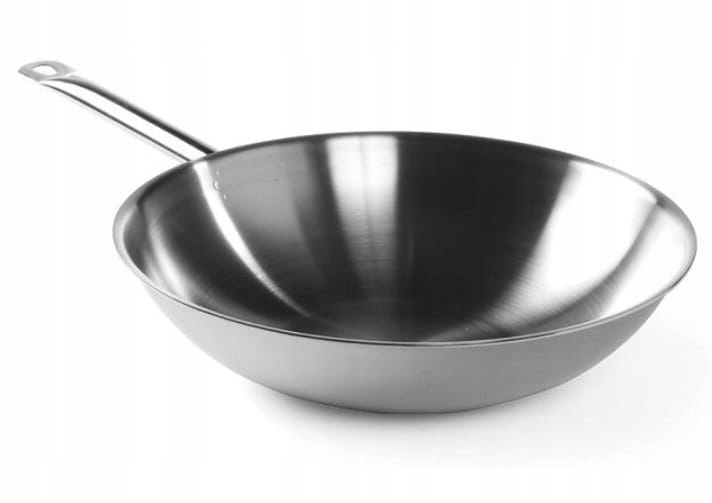 WOK indukčná panvica, priemer 36 cm, 3-vrstvová HENDI