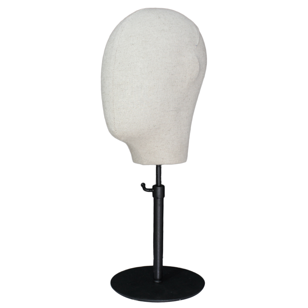 Parochňa s figurínou na hlavu - 53x24cm 16cm 46-62cm