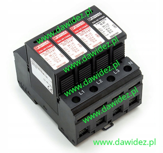 Phoenix VAL-MS-T1 / T2 335 / 12,5 / 3 + 1 230V B + C 3F