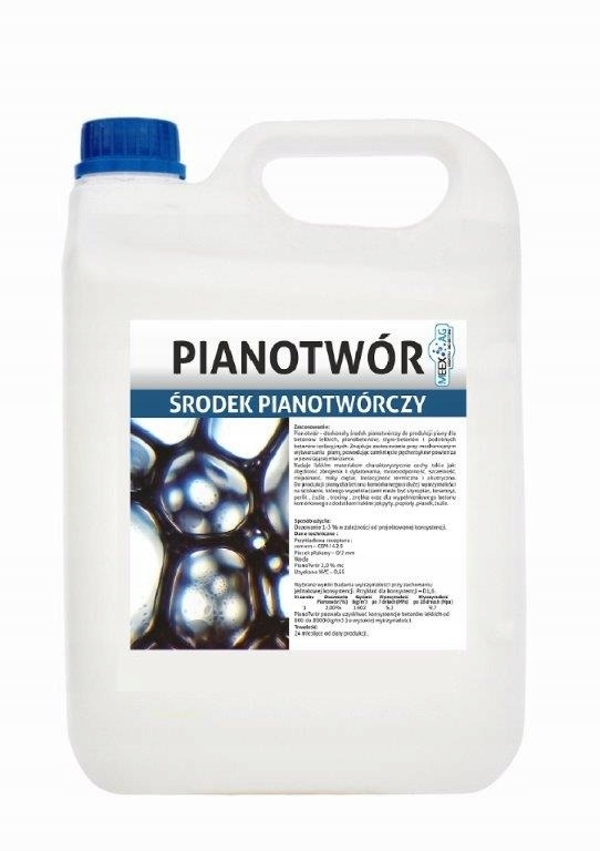 Penotvorný prostriedok FOAMBETON 10 L penotvorný prostriedok