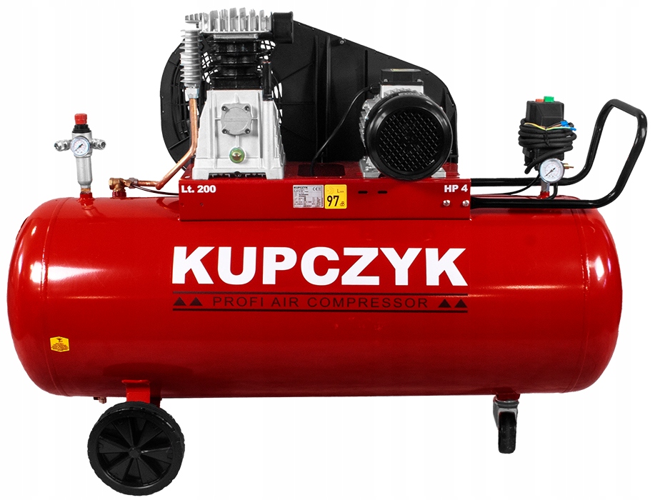 Olejový kompresor Kupczyk KK 530/200 T 200 l 10 bar
