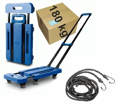 Skladový plošinový transportný vozík 180 kg