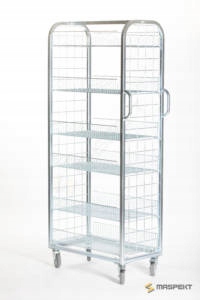 Sieťový skladový vozík 760x400x1700. Producent.