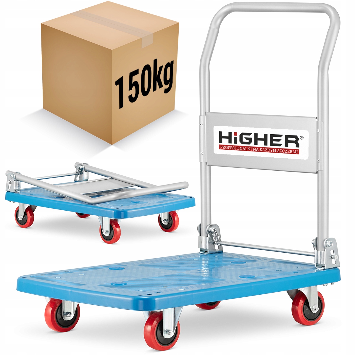 Plošinový transportný vozík 150 kg
