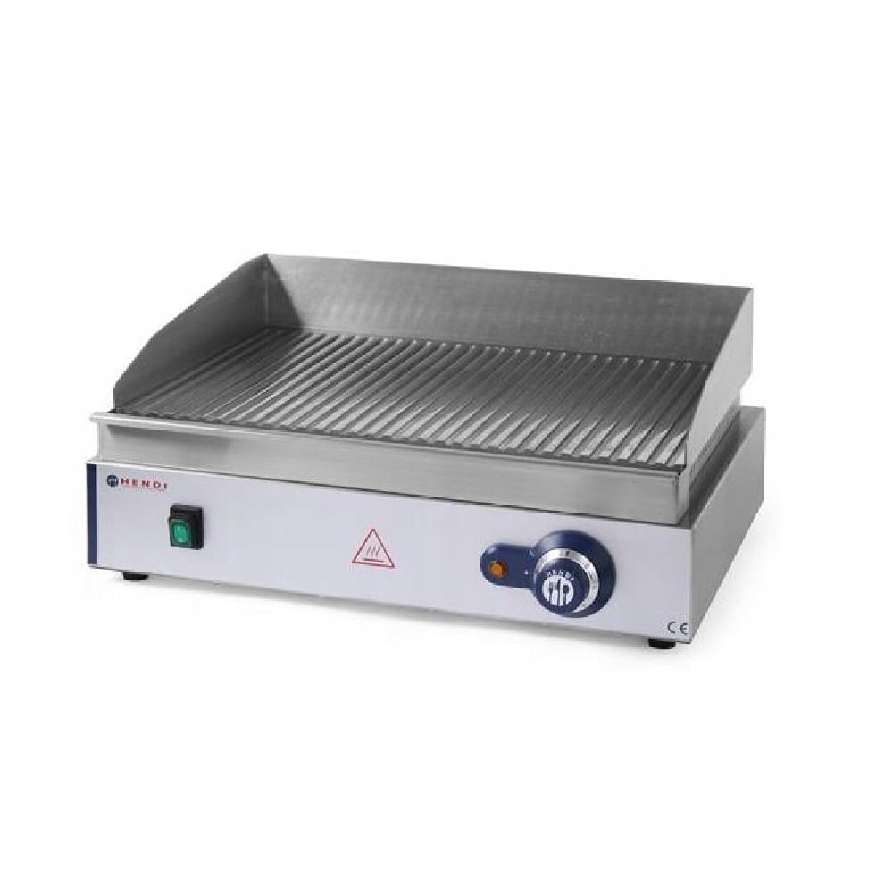 Drážkovaná grilovacia platňa 518x328 mm modrá HENDI