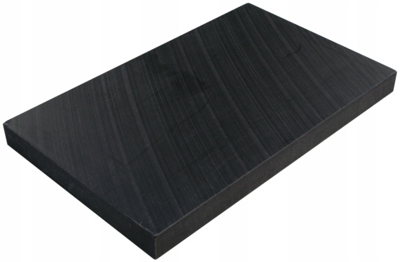 Polyacetalová doska POM-C, čierna 12x500x1000