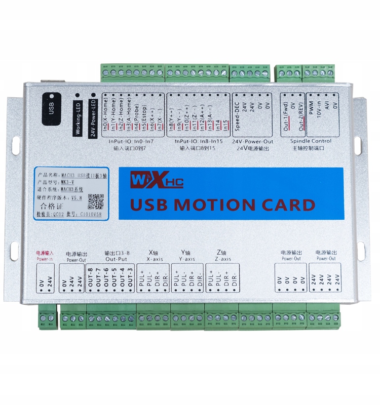 Ovládač základnej dosky USB MACH3 2000kHz 3 osi CN
