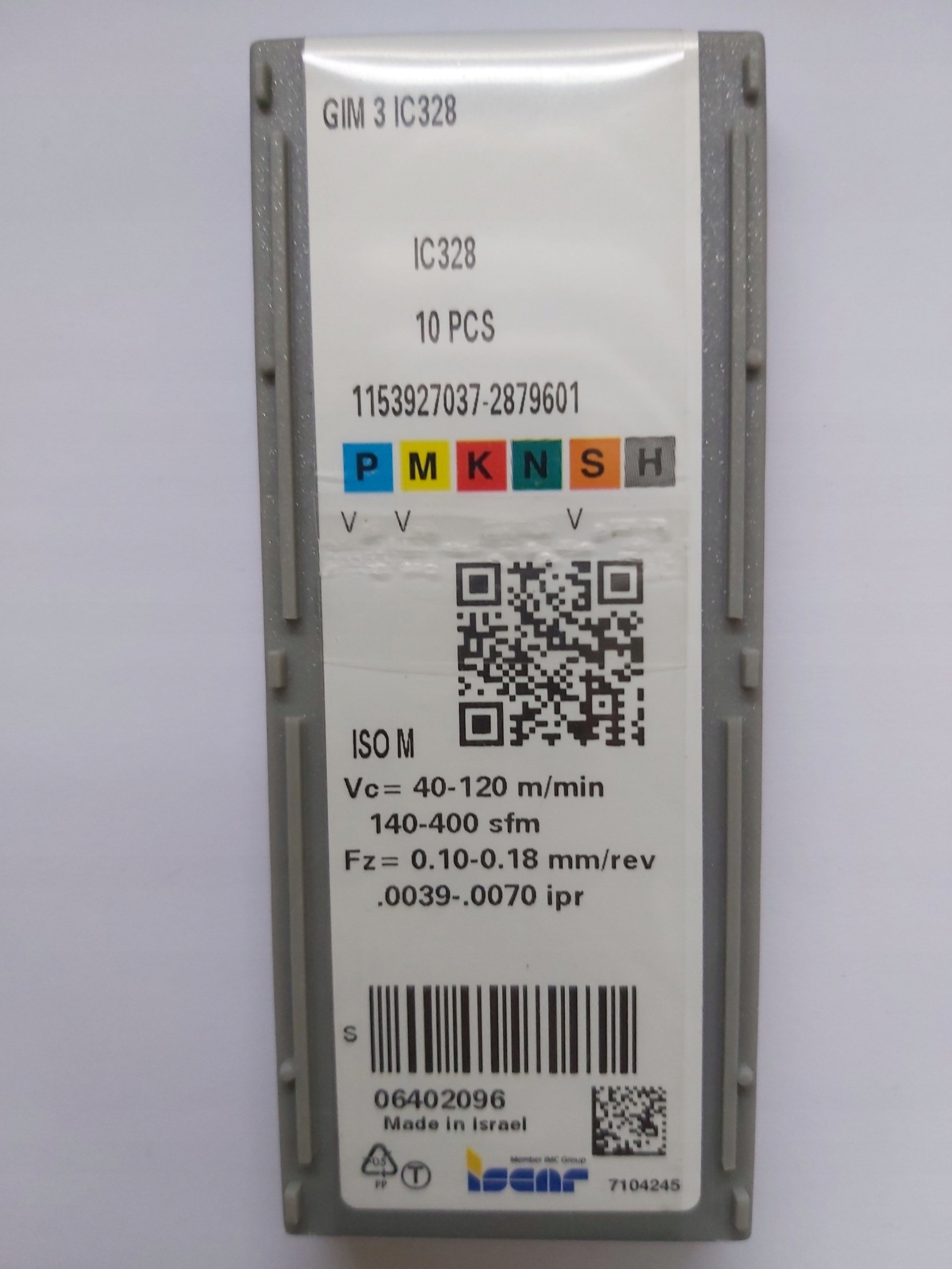Doska GIM 3 IC328 ISCAR