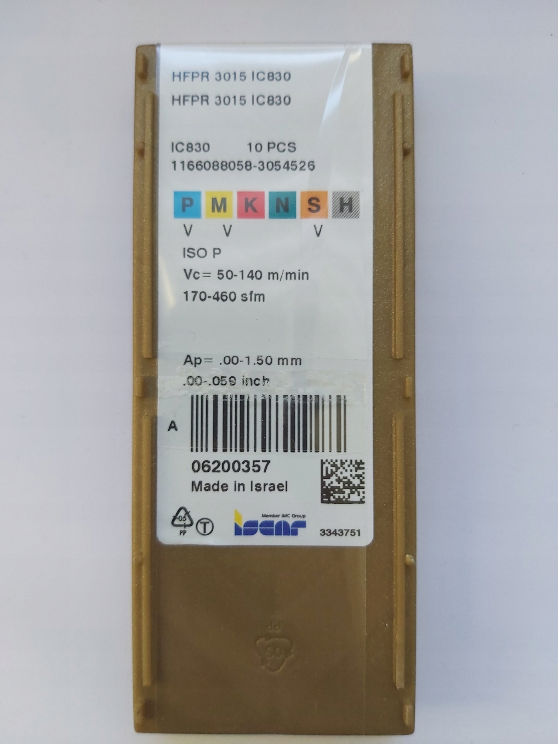 Doska HFPR 3015 IC830 ISCAR