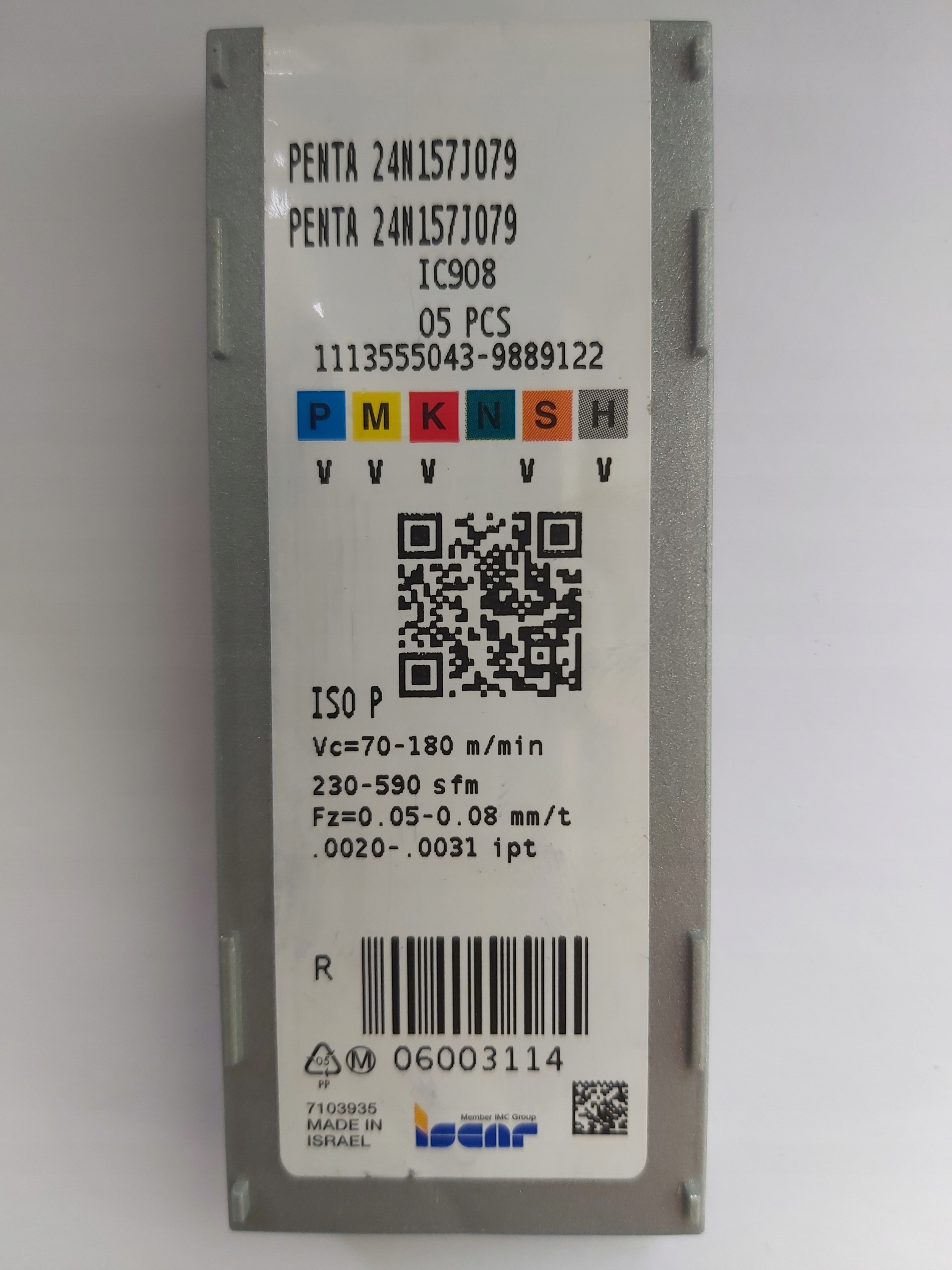 Doska PENTA 24N157J079 IC908 ISCAR