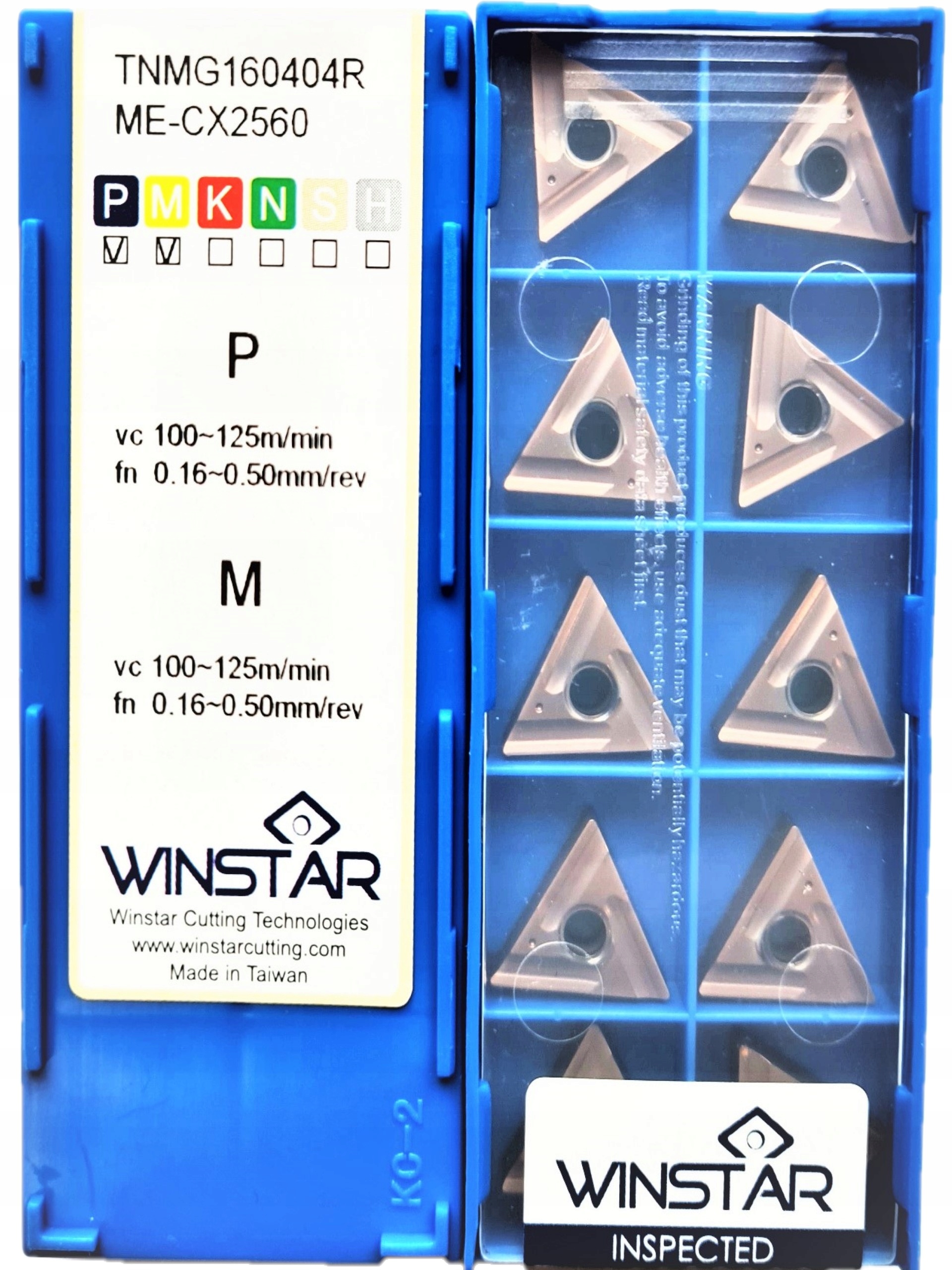 Doska Nožové dosky TNMG 160404 R WINSTAR 10 ks