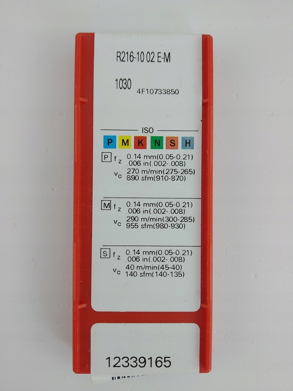 Dlaždice Sandvik R216-10 02 E-M 1030