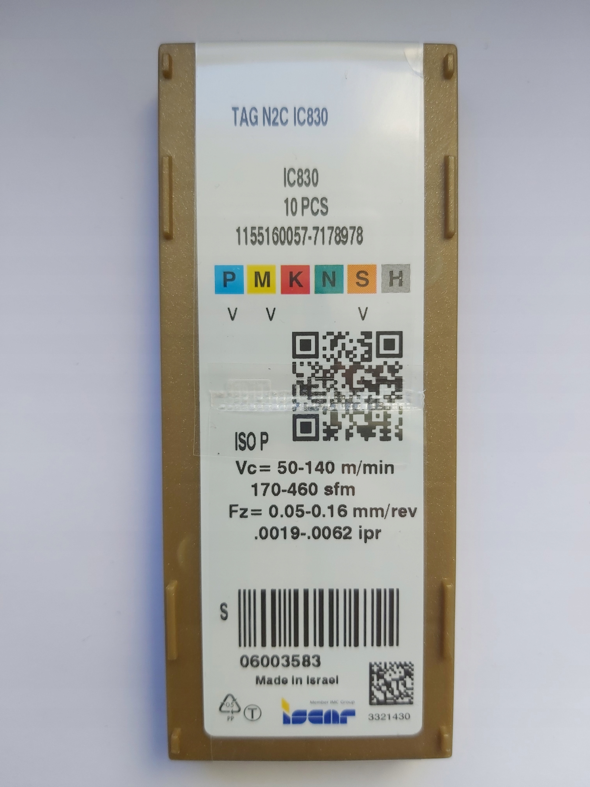Doska TAG N2C IC830 ISCAR