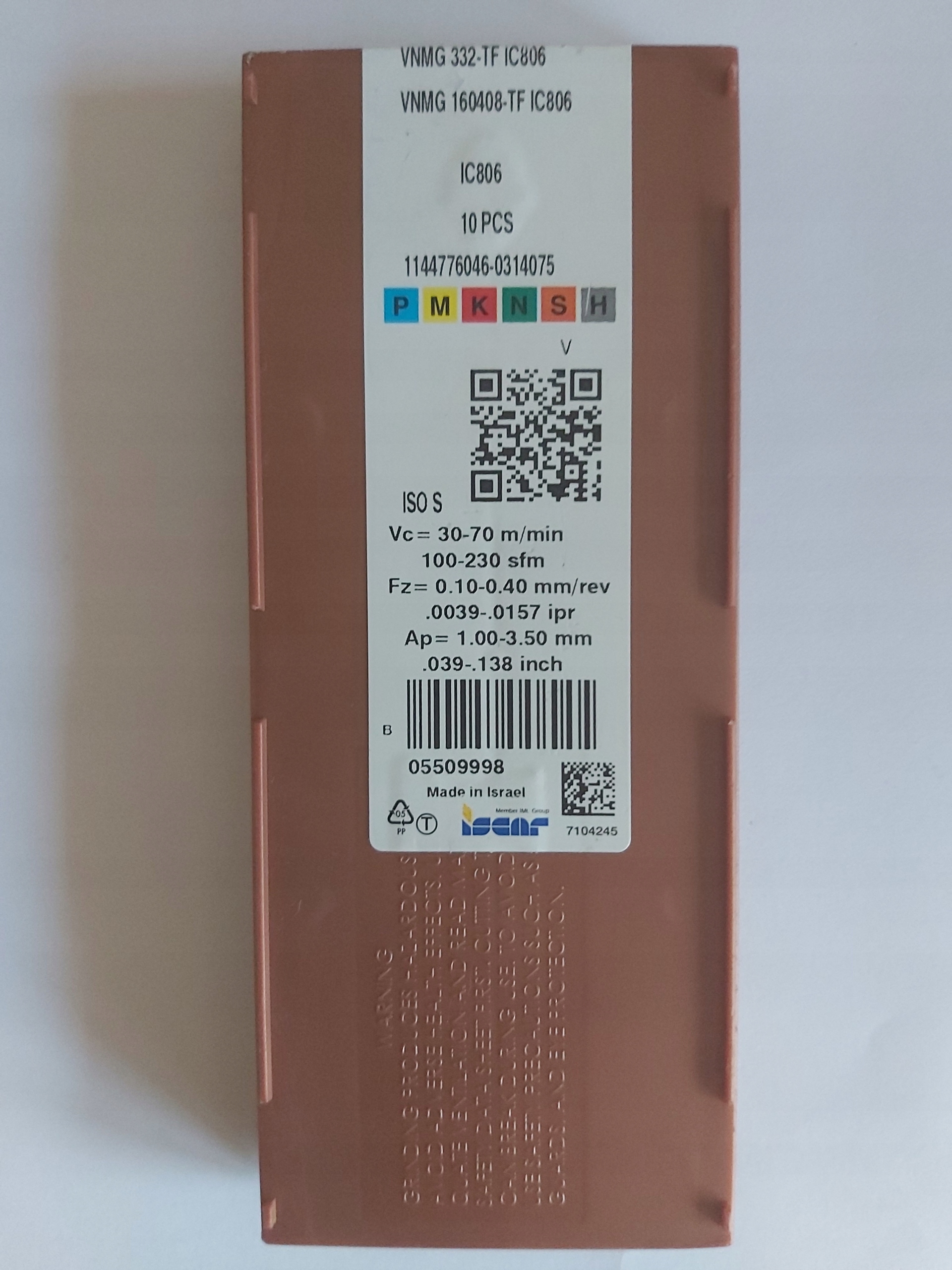 Doska VNMG 160608 TF IC806 ISCAR
