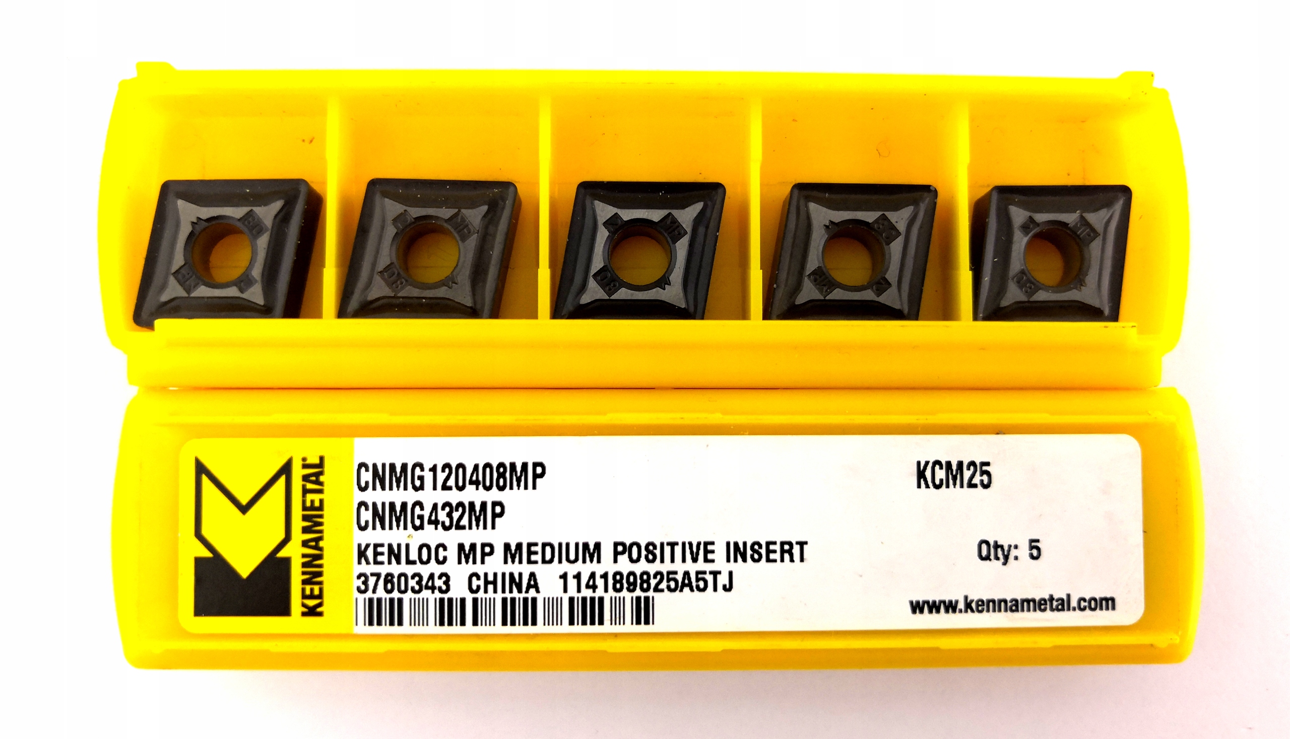 Vložky CNMG 120408 MP KCM25