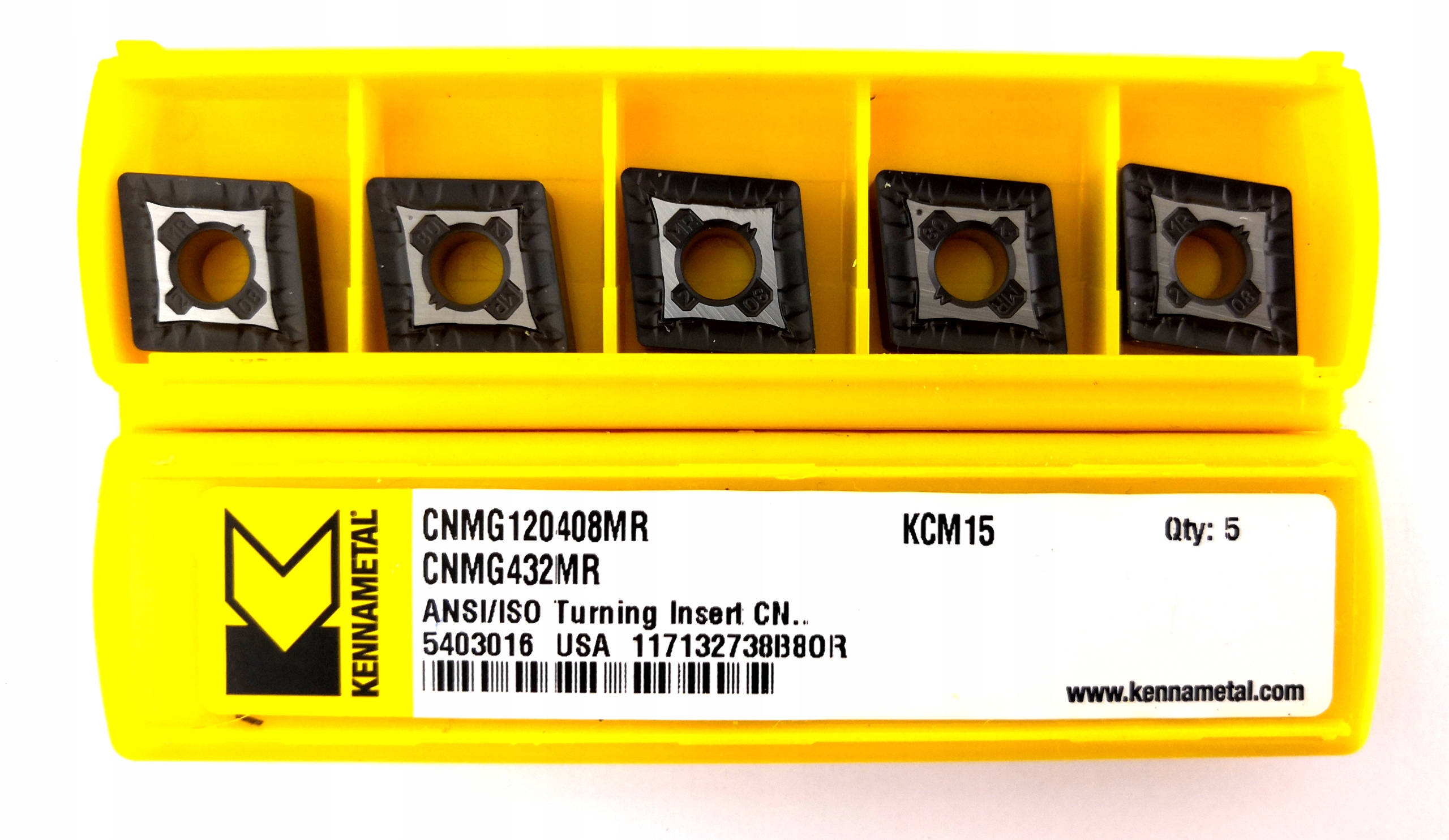 Vložky CNMG 120408 MR KCM15