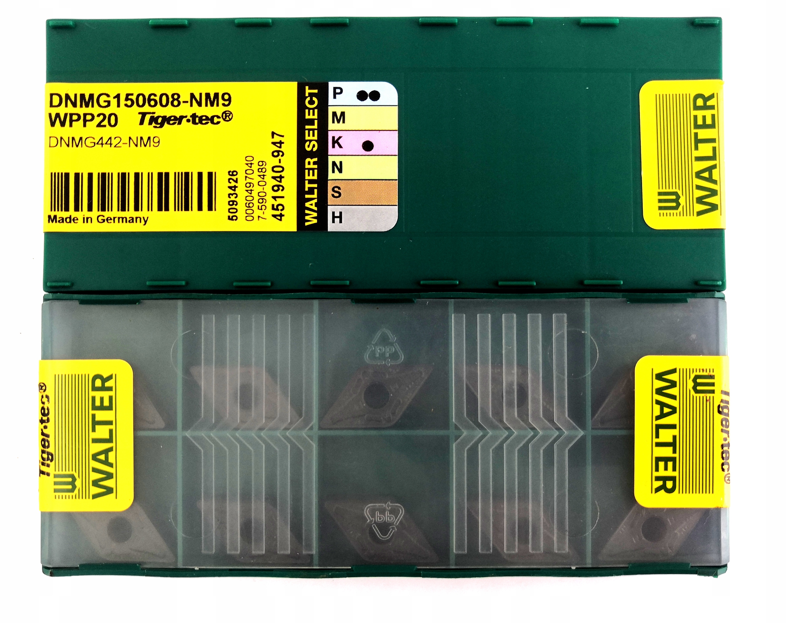 Vložky WALTER DNMG 150608-NM9 WPP20