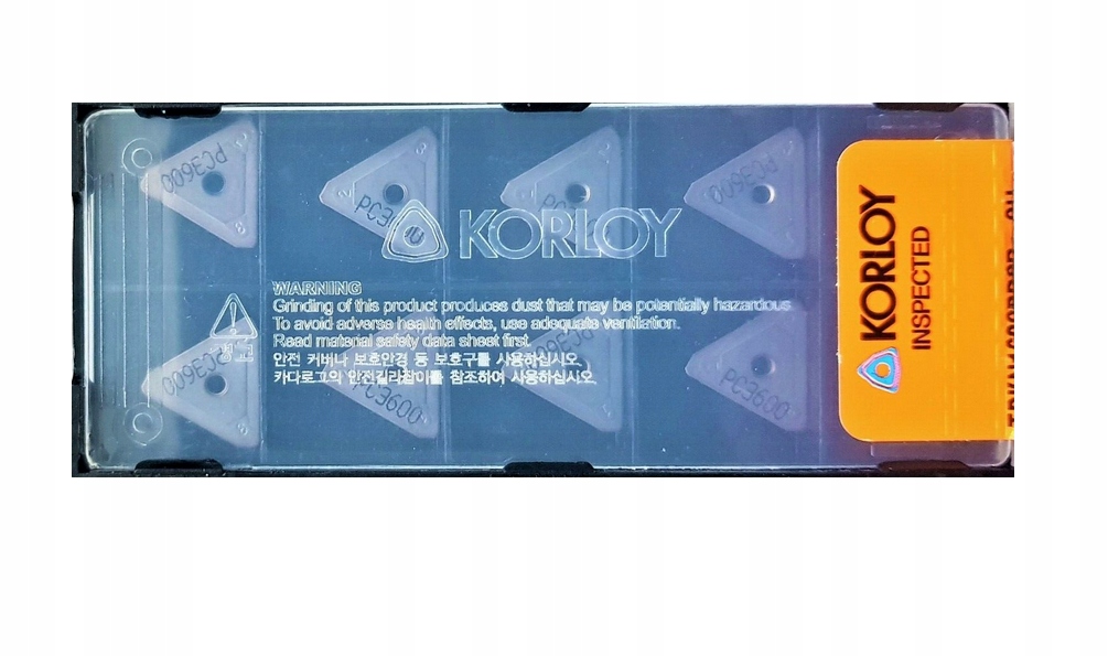 Vložky TPKN 2204PDSR-SU PC3600 Pre oceľ Korloy