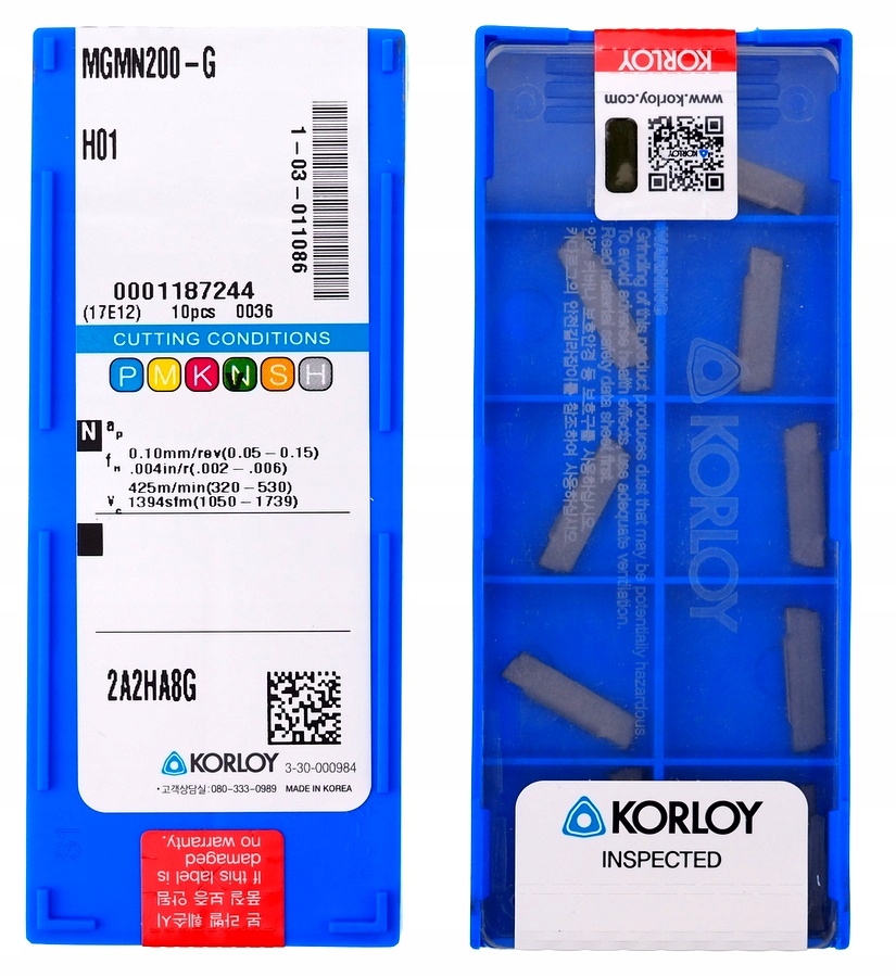 Dosky pre rezačku MGMN 200 G H01 ALUMINIUM