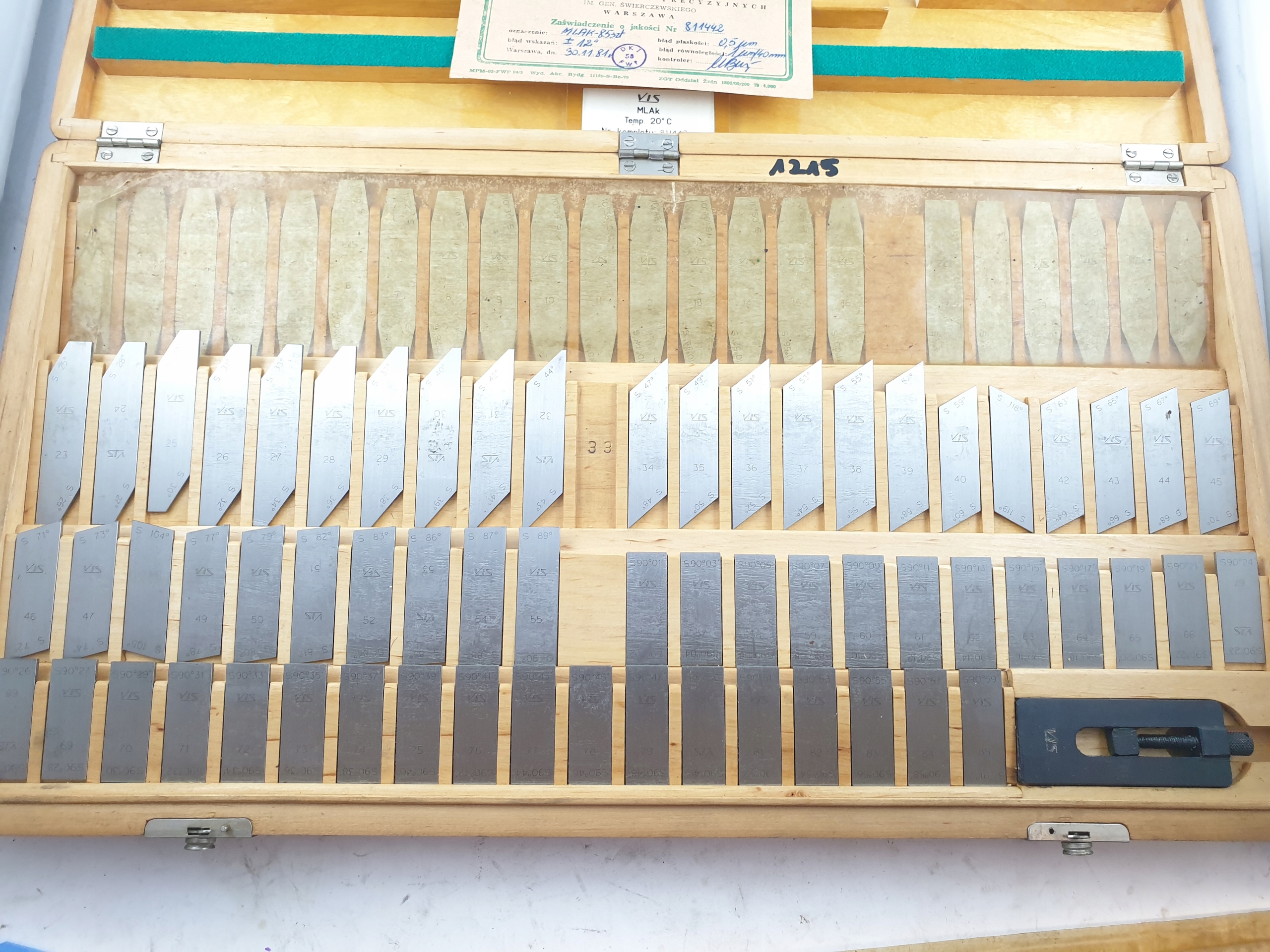 Uhlové platne MLAk - veľká sada (85 ks) F / DPH