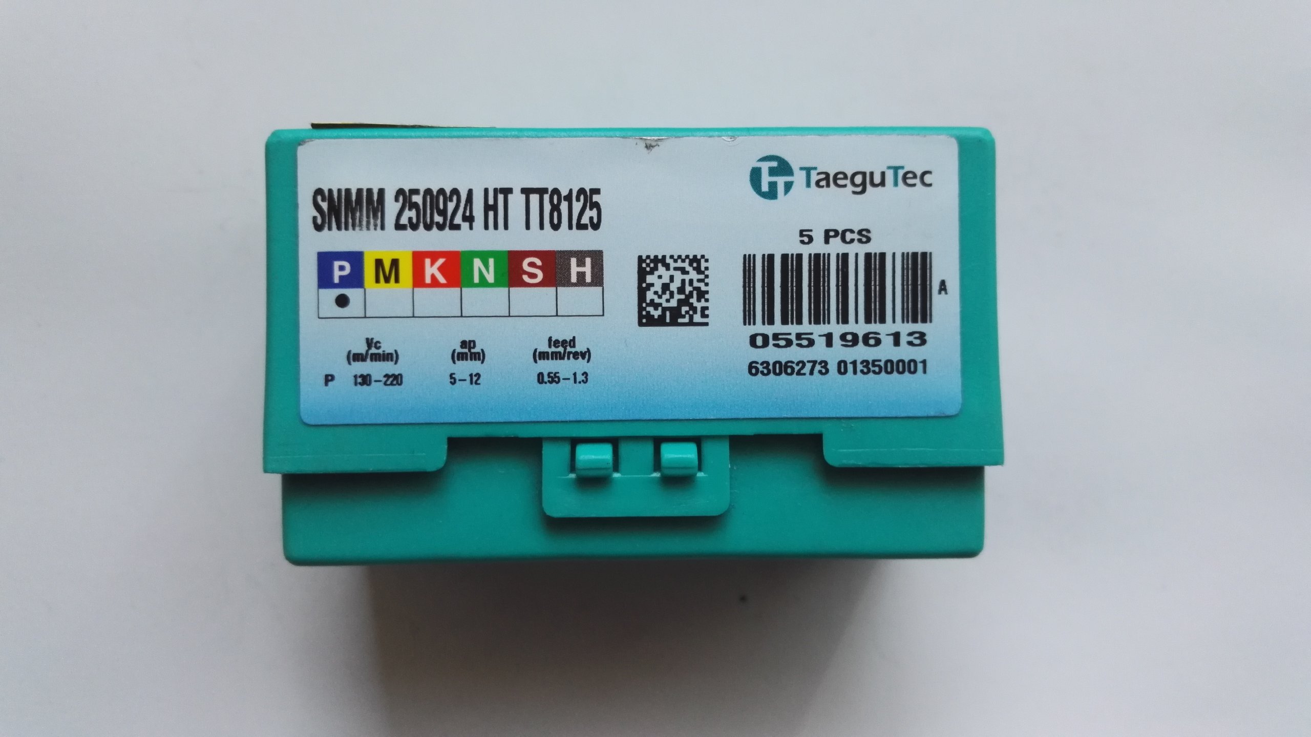 Vymeniteľné vložky SNMM 250924 HT TT8125 5 ks