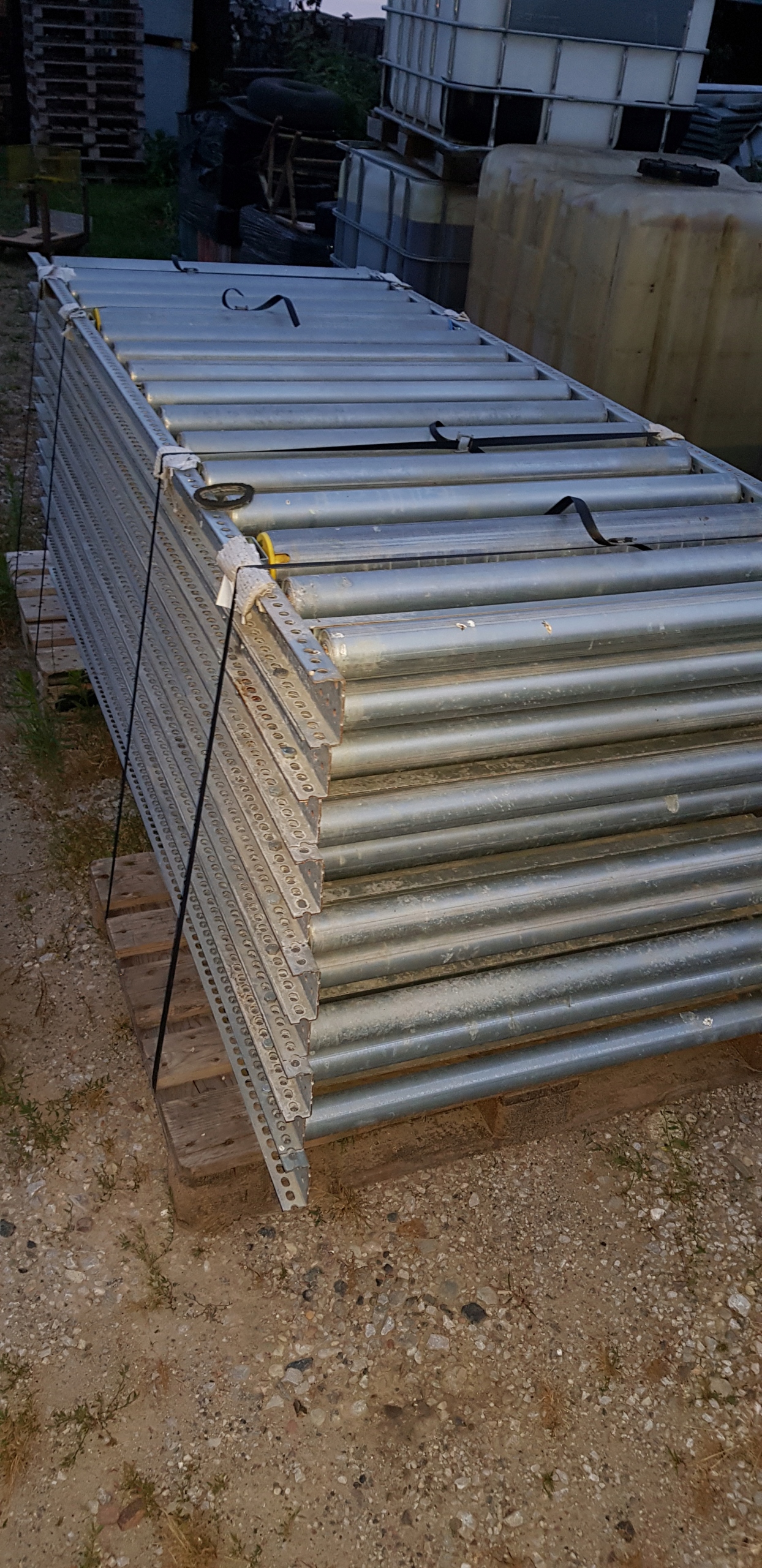 Valčekový dopravník, dopravný pás 2400mmx870mm