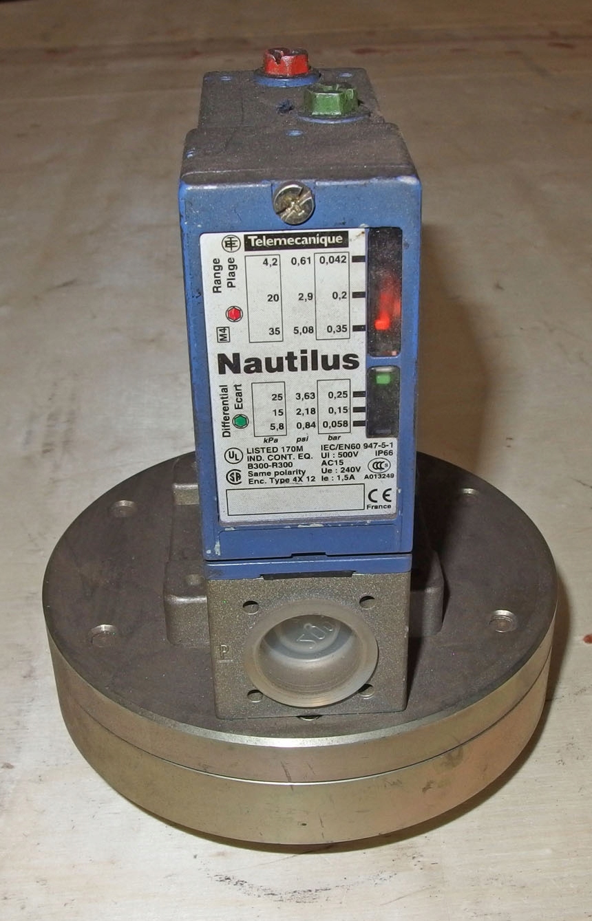 Vákuový senzor Nautilus Schneider vákuum