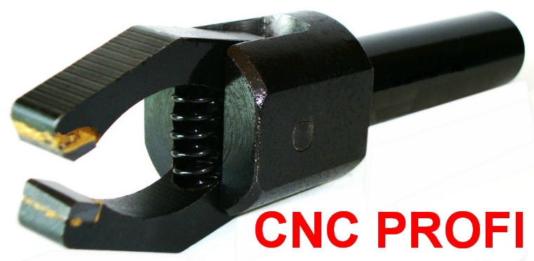 Podávač tyčí, uchopovač priemer 32 mm, CNC sústruh