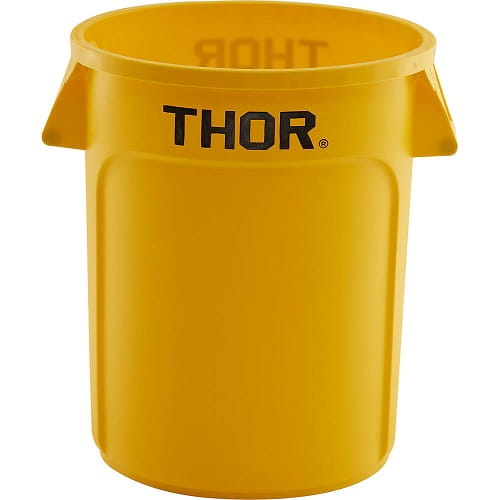 Thor Yellow Universal Waste Container 120 l