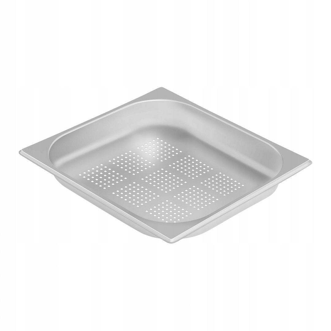 Perforovaná nádoba nerez GN2 / 3 4cm