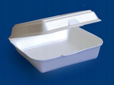 Polystyrénové jedálenské nádoby Menubox 125 kusov