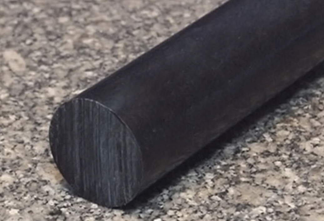 Polyamidový materiál PA6-E MoS2, tyč SR 50x500mm