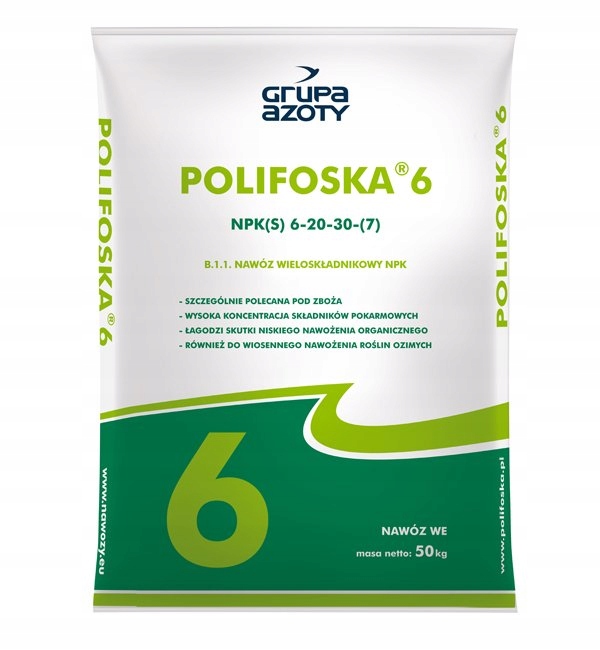 Grupa Azoty viaczložkové hnojivo, granule, 25 kg