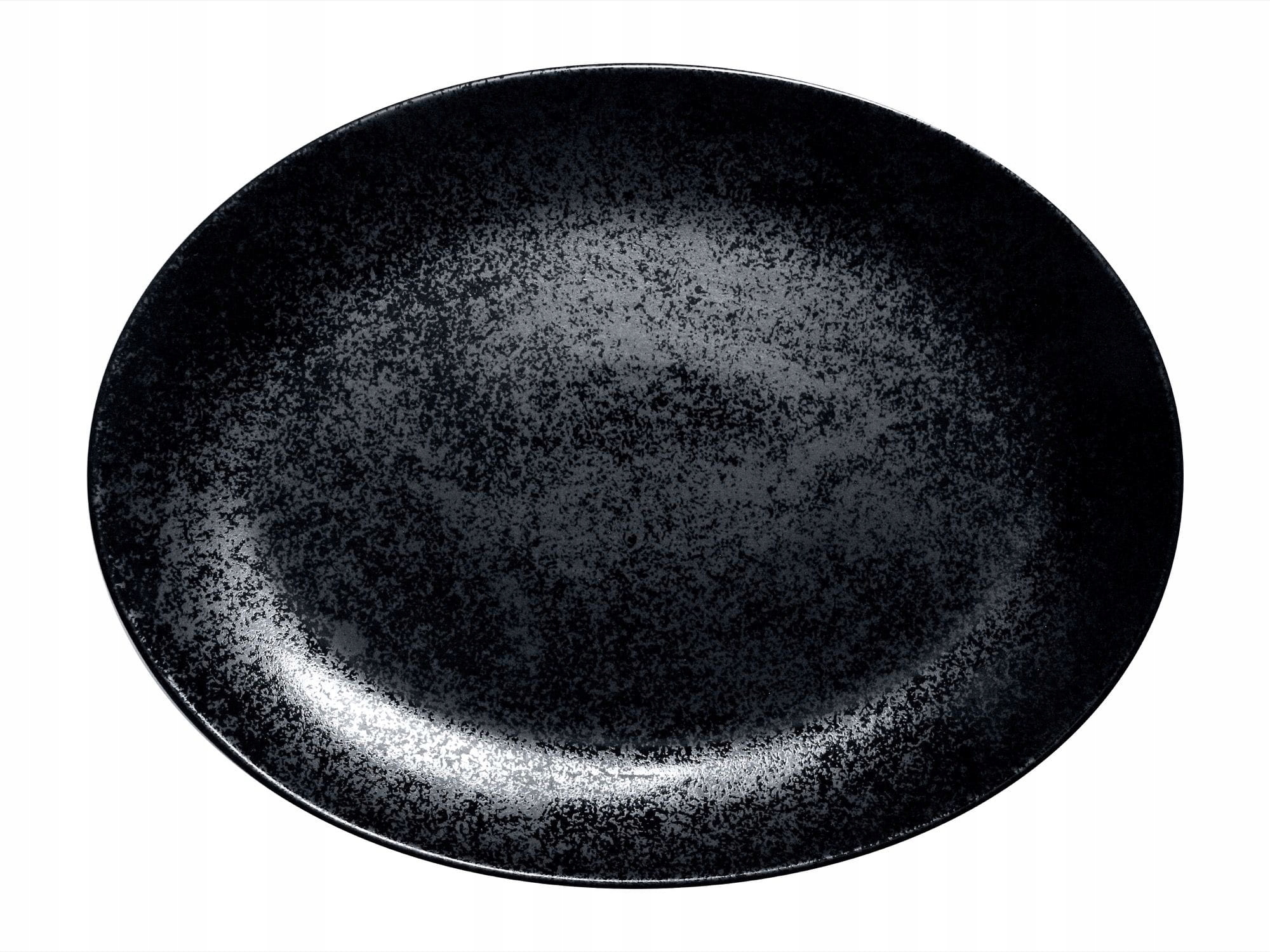 Karbónový oválny tanier 32x23cm, balenie 6 RAK