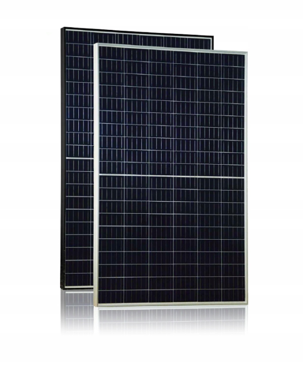 Poľské mono panely SELFA 370 W HALF CUT čierny rám