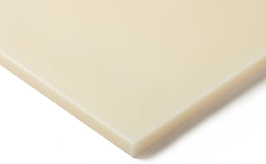 Polyamidová doska Polyamidová plochá tyč 10mm Formát 200x1000mm PA6 Prírod