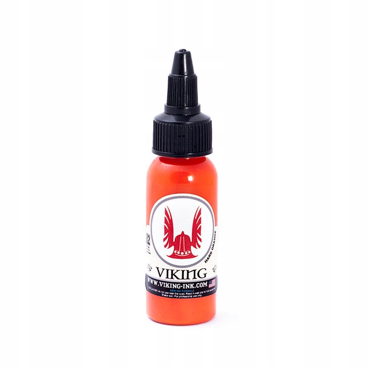 Oranžový tetovací atrament VIKING - ORANŽOVÝ 15ML